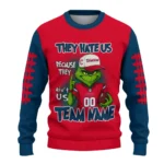 Cleveland Guardians Sweater Custom Grinch Fierce Navy Blue Best Selling
