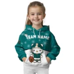 Coastal Carolina Chanticleers Hoodie Customized Hello Kitty Green Best Selling