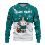 Coastal Carolina Chanticleers Sweater Custom Hello Kitty Green Best Selling