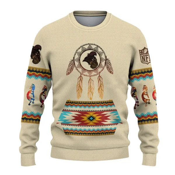 Coastal Carolina Chanticleers Sweater Personalized Dreamcatcher Feathers Best Selling