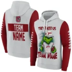 Colgate Raiders Hoodie Customized Grinch Fierce Maroon Best Selling