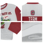 Colgate Raiders Sweater Custom Grinch Fierce Maroon Best Selling
