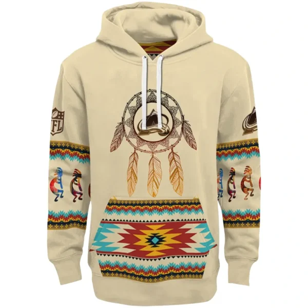 Colorado Avalanche Hoodie Customized Dreamcatcher Feathers Best Selling