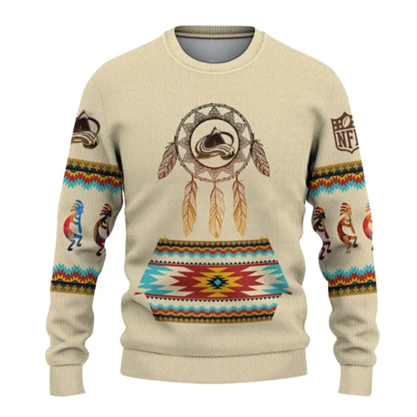 Colorado Avalanche Sweater Custom Dreamcatcher Feathers Best Selling