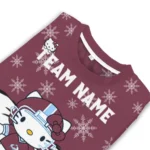 Colorado Avalanche Sweater Customized Hello Kitty Burgundy Best Selling