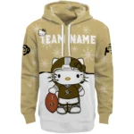 Colorado Buffaloes Hoodie Custom Hello Kitty Gold Best Selling
