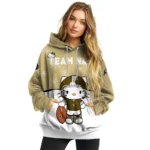 Colorado Buffaloes Hoodie Custom Hello Kitty Gold Best Selling