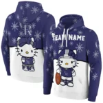 Colorado Rockies Hoodie Custom Hello Kitty Blue Best Selling