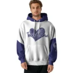 Colorado Rockies Hoodie Customized Scribble Heart Blue White Best Selling