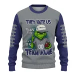 Colorado Rockies Sweater Customized Grinch Fierce Blue Best Selling