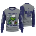 Colorado Rockies Sweater Customized Grinch Fierce Blue Best Selling