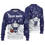 Colorado Rockies Sweater Personalized Hello Kitty Blue Best Selling