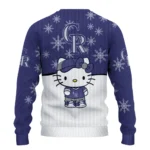 Colorado Rockies Sweater Personalized Hello Kitty Blue Best Selling