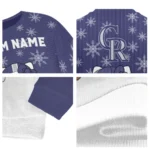 Colorado Rockies Sweater Personalized Hello Kitty Blue Best Selling