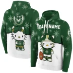 Colorado State Rams Hoodie Customized Hello Kitty Green Best Selling