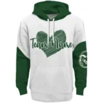 Colorado State Rams Hoodie Personalized Scribble Heart Green White Best Selling