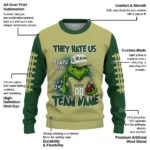 Colorado State Rams Sweater Personalized Grinch Fierce Green Best Selling
