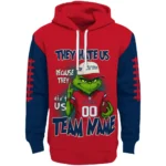 Columbus Blue Jackets Hoodie Personalized Grinch Fierce Navy Blue Best Selling