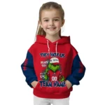 Columbus Blue Jackets Hoodie Personalized Grinch Fierce Navy Blue Best Selling