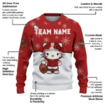 Cornell Big Red Sweater Personalized Hello Kitty Red Best Selling