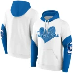 Creighton Bluejays Hoodie Custom Scribble Heart Blue White Best Selling