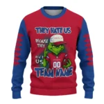 Crystal Palace Sweater Customized Grinch Fierce Blue Best Selling
