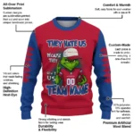 Crystal Palace Sweater Customized Grinch Fierce Blue Best Selling