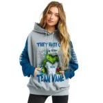 Dallas Mavericks Hoodie Custom Grinch Fierce Blue Best Selling