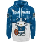 Dallas Mavericks Hoodie Customized Hello Kitty Blue Best Selling