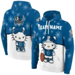 Dallas Mavericks Hoodie Customized Hello Kitty Blue Best Selling