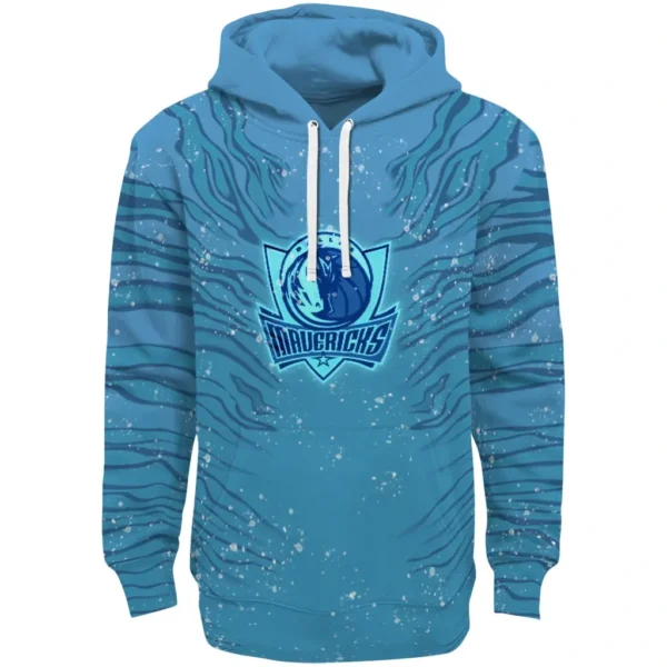 Dallas Mavericks Hoodie Personalized Tiger Pattern Best Selling