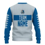 Dallas Mavericks Sweater Personalized Grinch Fierce Blue Best Selling