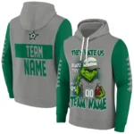 Dallas Stars Hoodie Custom Grinch Fierce Green Best Selling