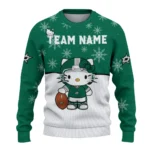 Dallas Stars Sweater Custom Hello Kitty Green Best Selling
