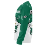 Dallas Stars Sweater Custom Hello Kitty Green Best Selling