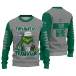 Dallas Stars Sweater Personalized Grinch Fierce Green Best Selling