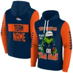 Denver Broncos Hoodie Customized Grinch Fierce Orange Best Selling