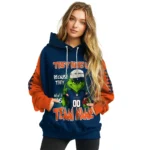 Denver Broncos Hoodie Customized Grinch Fierce Orange Best Selling
