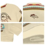 Denver Broncos Sweater Custom Dreamcatcher Feathers Best Selling