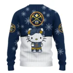 Denver Nuggets Sweater Personalized Hello Kitty Blue Best Selling