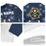 Denver Nuggets Sweater Personalized Hello Kitty Blue Best Selling