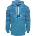Detroit Lions Hoodie Customized Tiger Pattern Best Selling