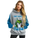Detroit Lions Hoodie Personalized Grinch Fierce Blue Best Selling