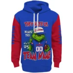Detroit Pistons Hoodie Custom Grinch Fierce Red Best Selling