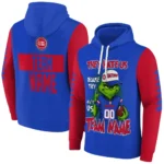 Detroit Pistons Hoodie Custom Grinch Fierce Red Best Selling