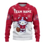 Detroit Pistons Sweater Custom Hello Kitty Red Best Selling