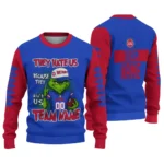 Detroit Pistons Sweater Personalized Grinch Fierce Red Best Selling