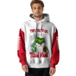Detroit Red Wings Hoodie Customized Grinch Fierce Red Best Selling