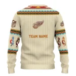 Detroit Red Wings Sweater Custom Dreamcatcher Feathers Best Selling