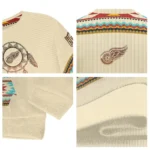 Detroit Red Wings Sweater Custom Dreamcatcher Feathers Best Selling